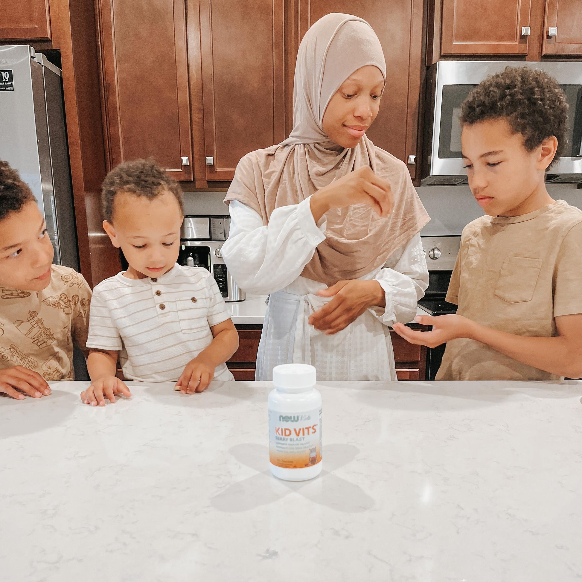 NOW Kids Kid Vits Juicy Orange 120 Chewable Tablets