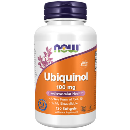 Ubiquinol 100 mg - 120 Softgels