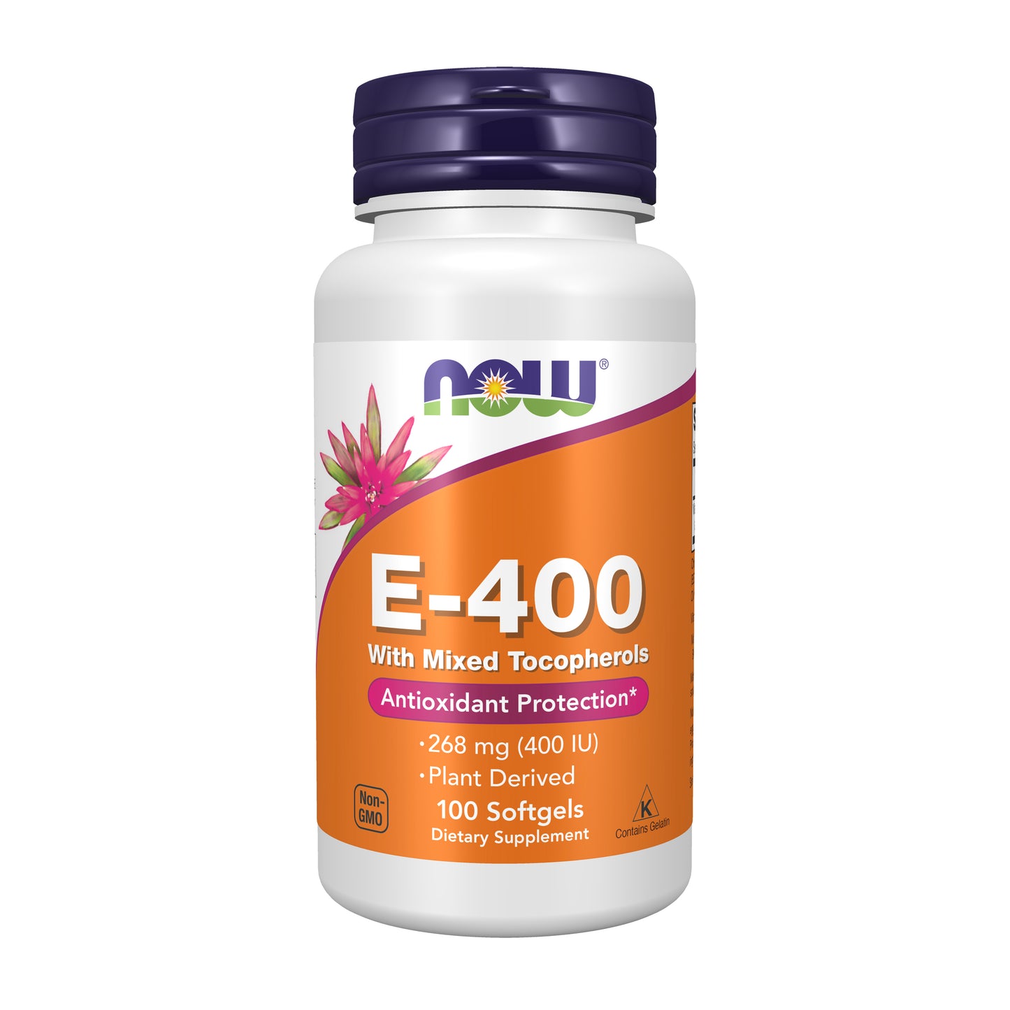 Vitamin E-400 With Mixed Tocopherols - 100 Softgels