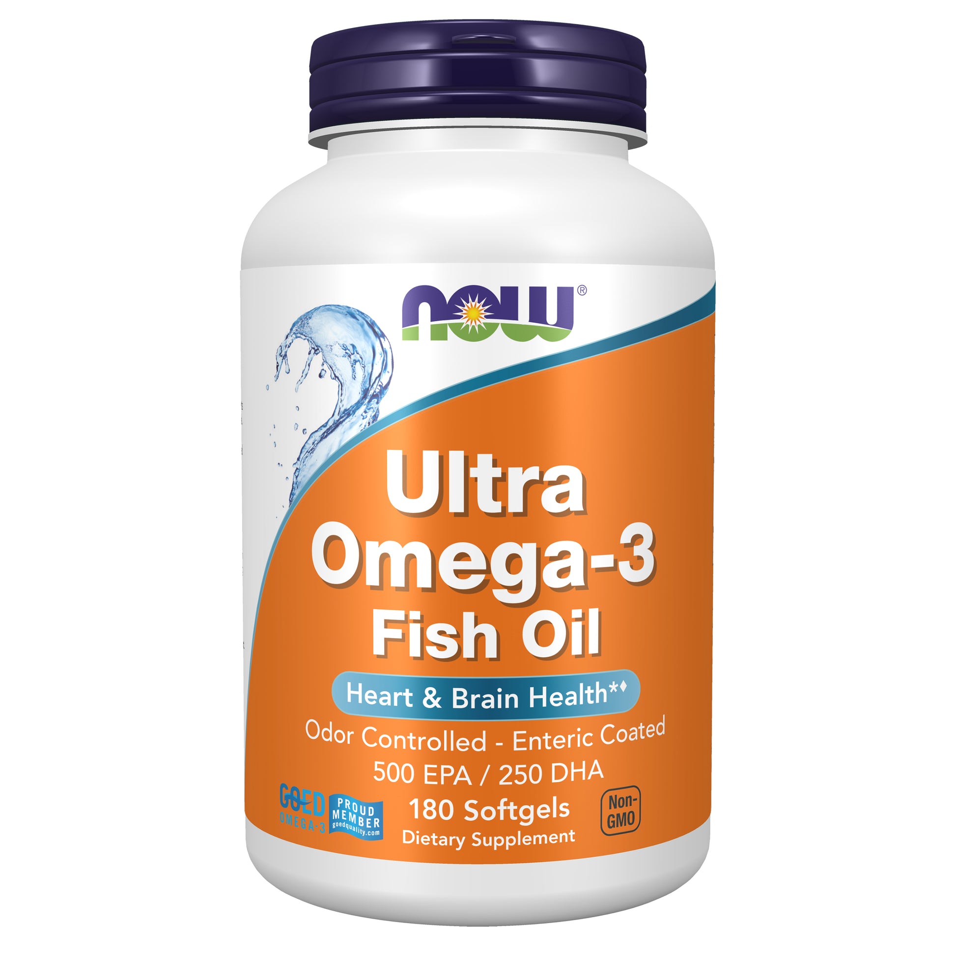 Ultra Omega-3 Fish Oil (Bovine Gelatin) - 180 Softgels
