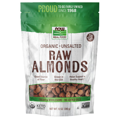 Almonds, Organic, Raw & Unsalted