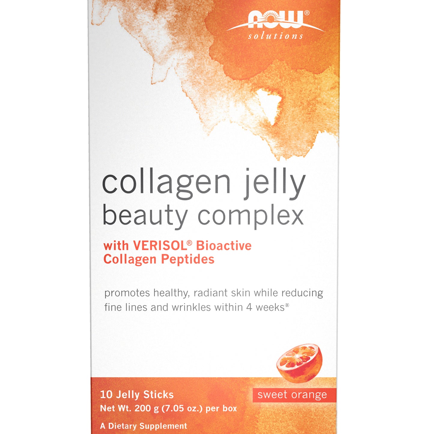 Collagen Jelly Beauty Complex, Sweet Orange - 10 Jelly Sticks