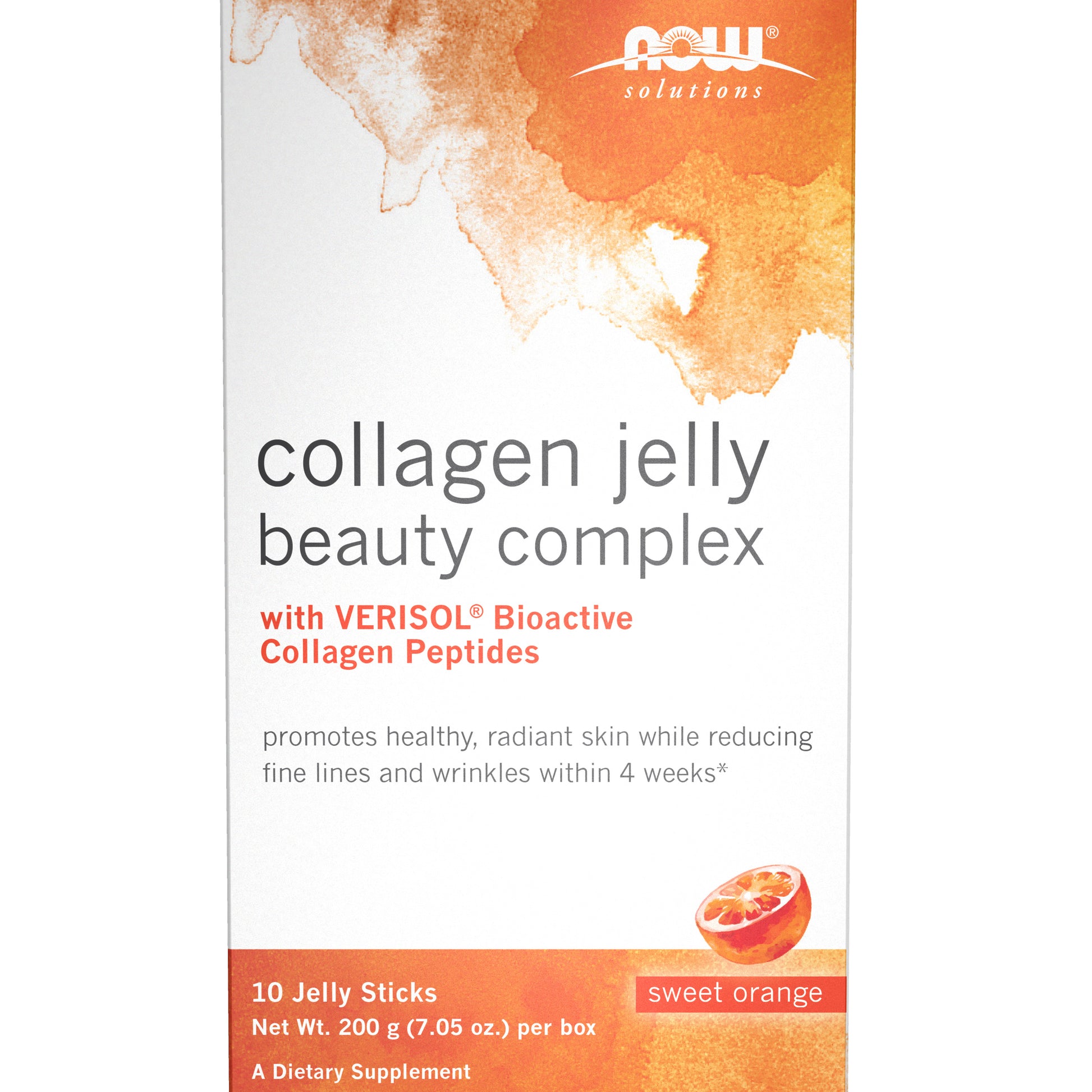 Collagen Jelly Beauty Complex, Sweet Orange - 10 Jelly Sticks