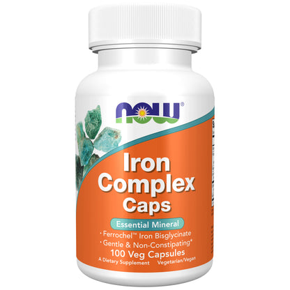 Iron Complex Caps - 100 Veg Capsules