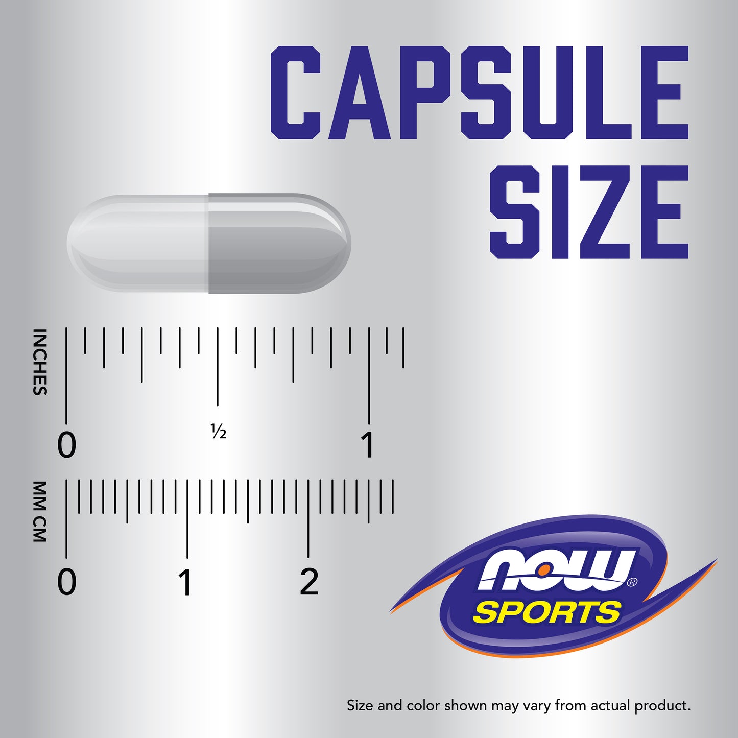 NOW Sports ZMA supplement label showing zinc magnesium B6 formula