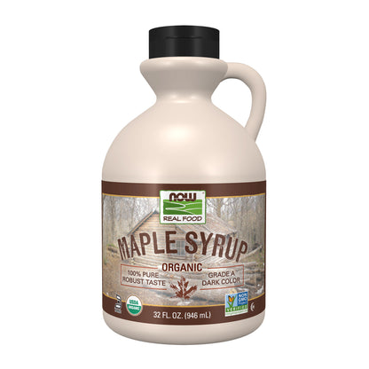 Maple Syrup, Organic Grade A Dark Color - 32 oz.