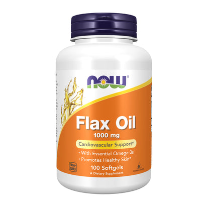 Flax Oil 1000 mg - 100 Softgels