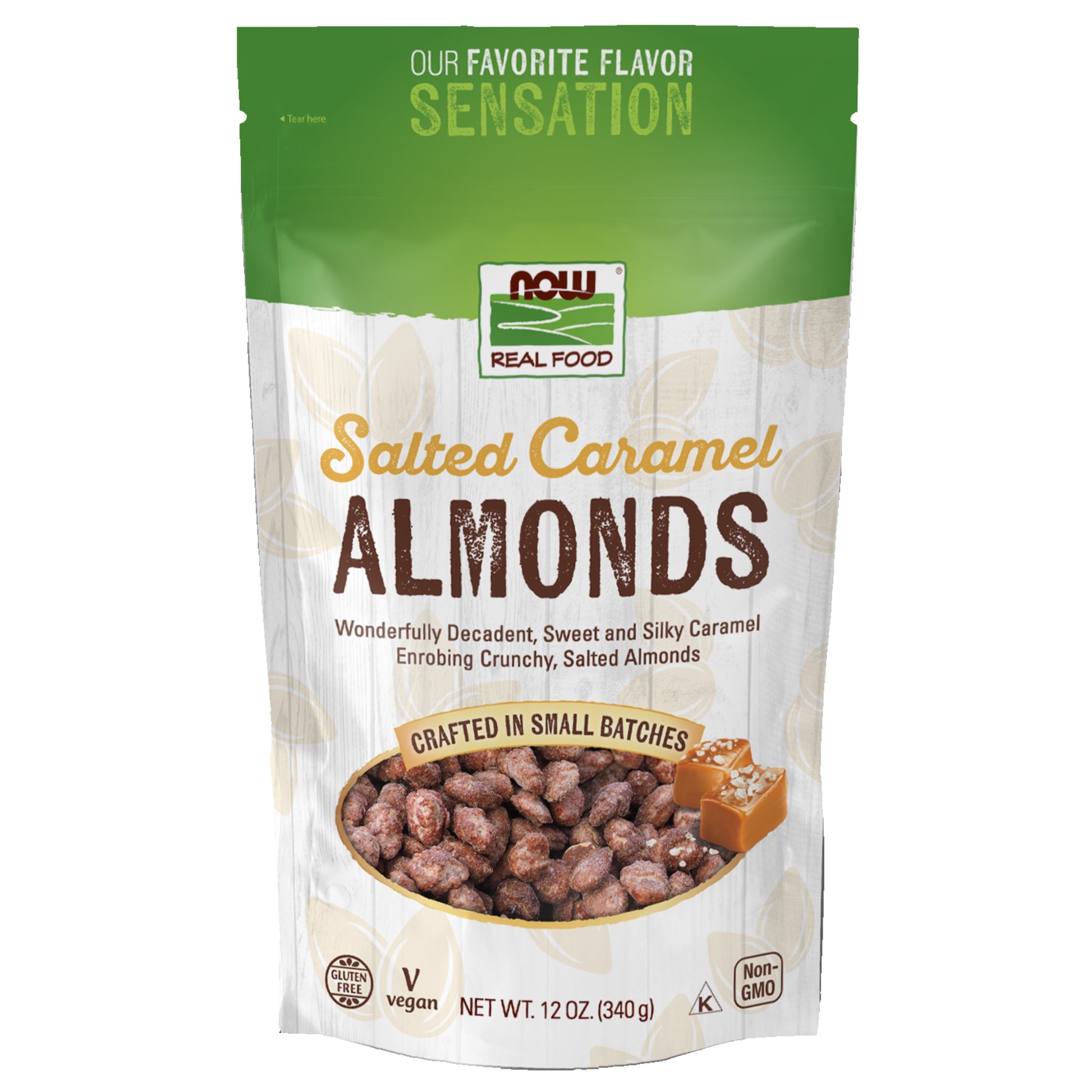 Almonds, Salted Caramel - 12 oz.