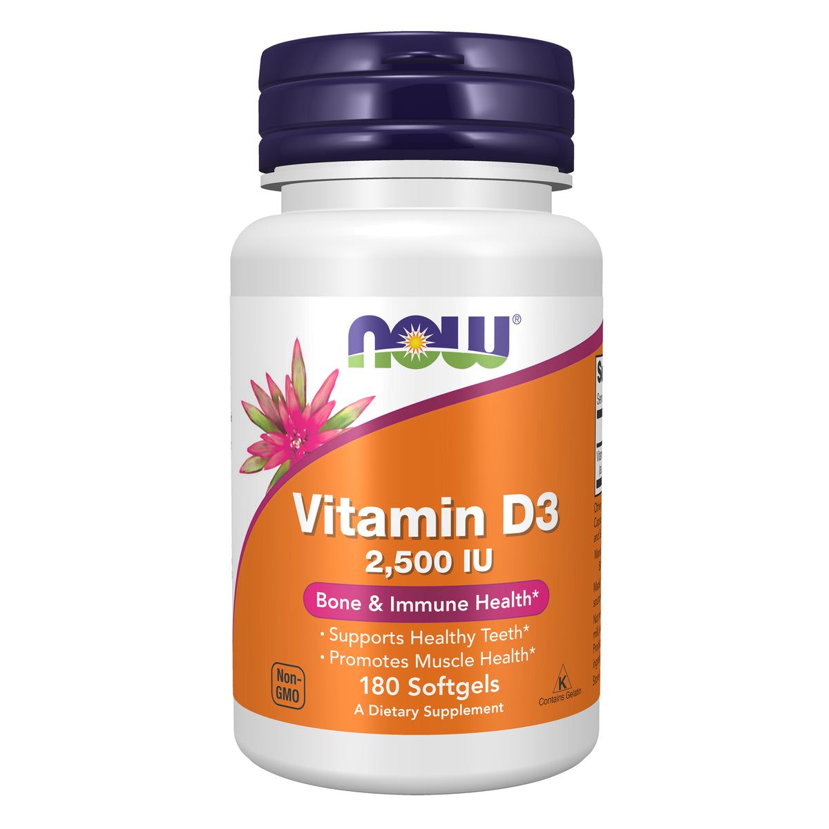 Vitamin D3 2500 IU 180 Softgels