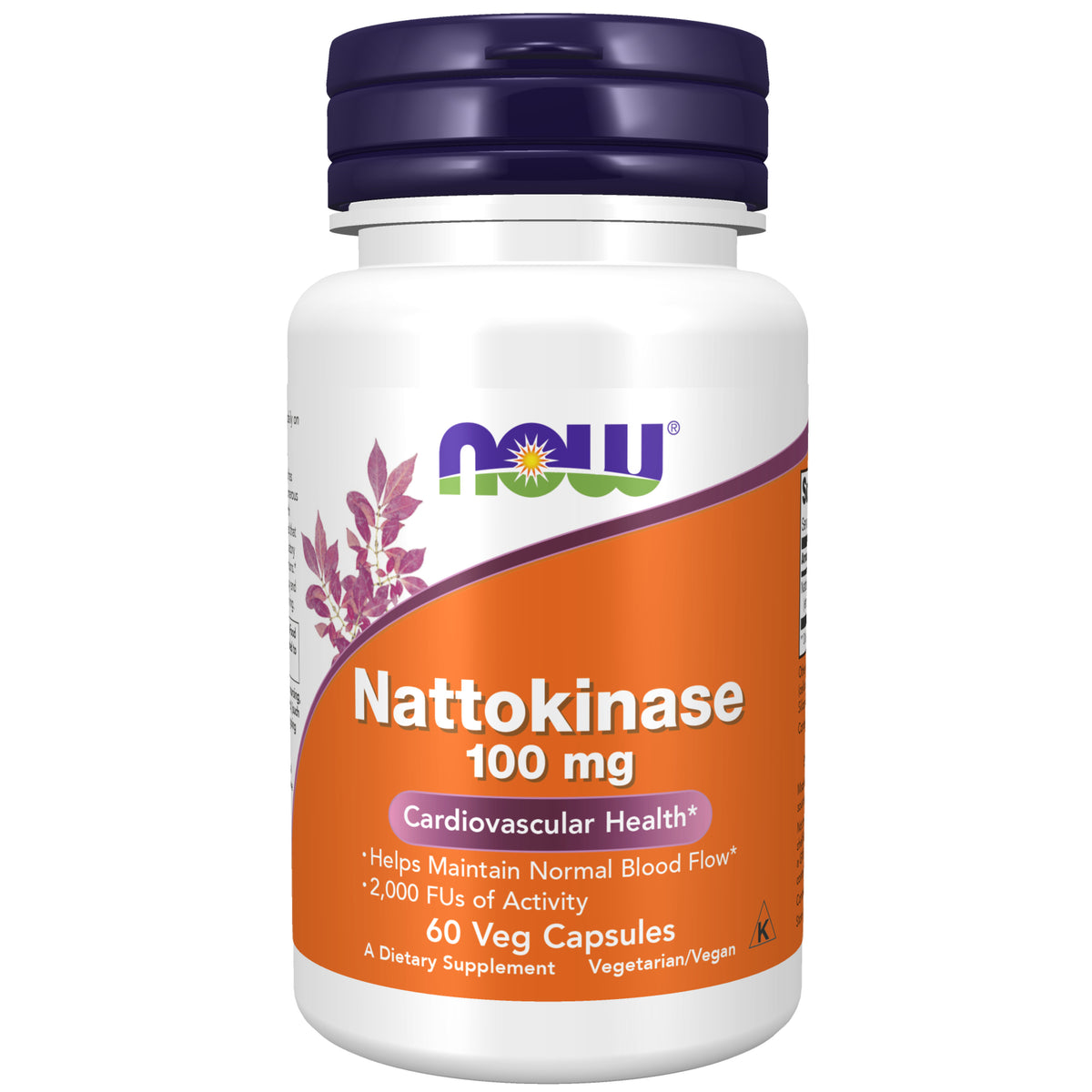 Nattokinase 100 mg - 60 Veg Capsules