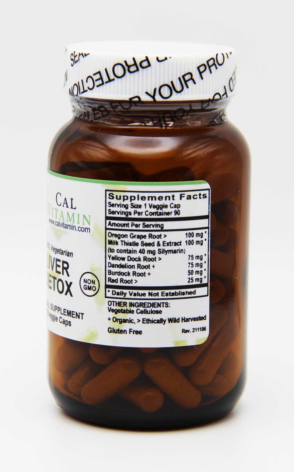 CalVitamin Liver Detox 90 Veggie Caps