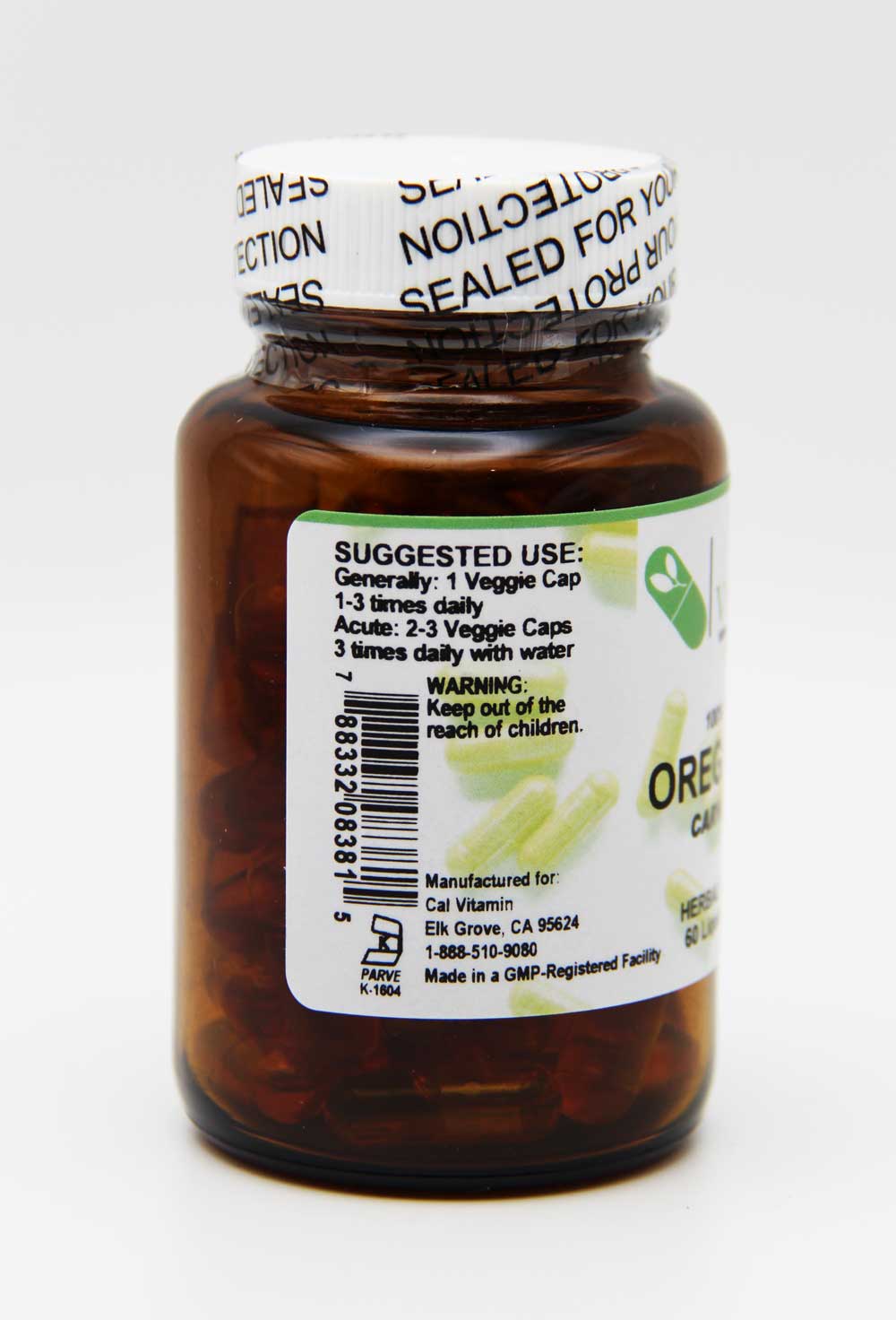 CalVitamin Oregano Oil Carvacrol 70
