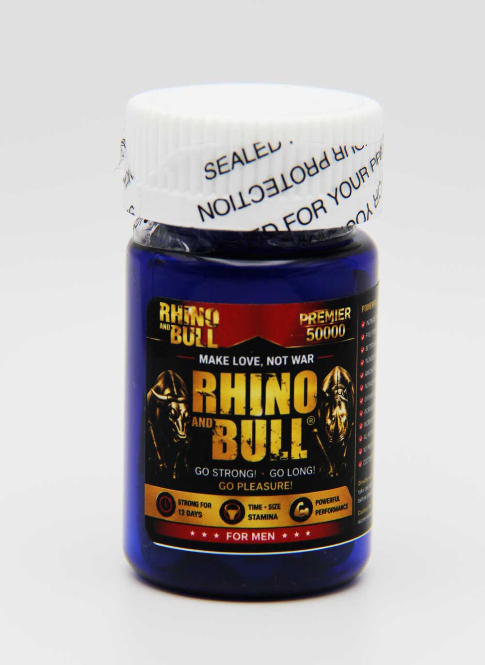 Rhino & Bull Premier 50000 Herbal Dietary Supplement