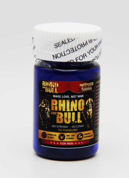 Rhino & Bull Premier 50000 Herbal Dietary Supplement