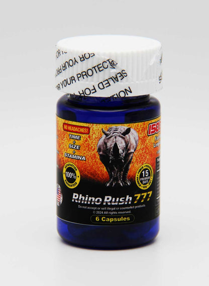 Rush 777 Gold Botanical Formula Bottle