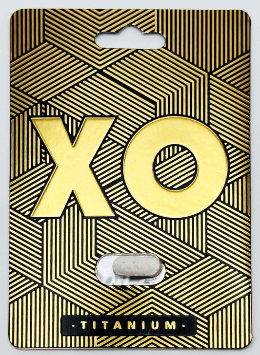 XO Titanium 30000 Male Enhancement Tablets front packaging